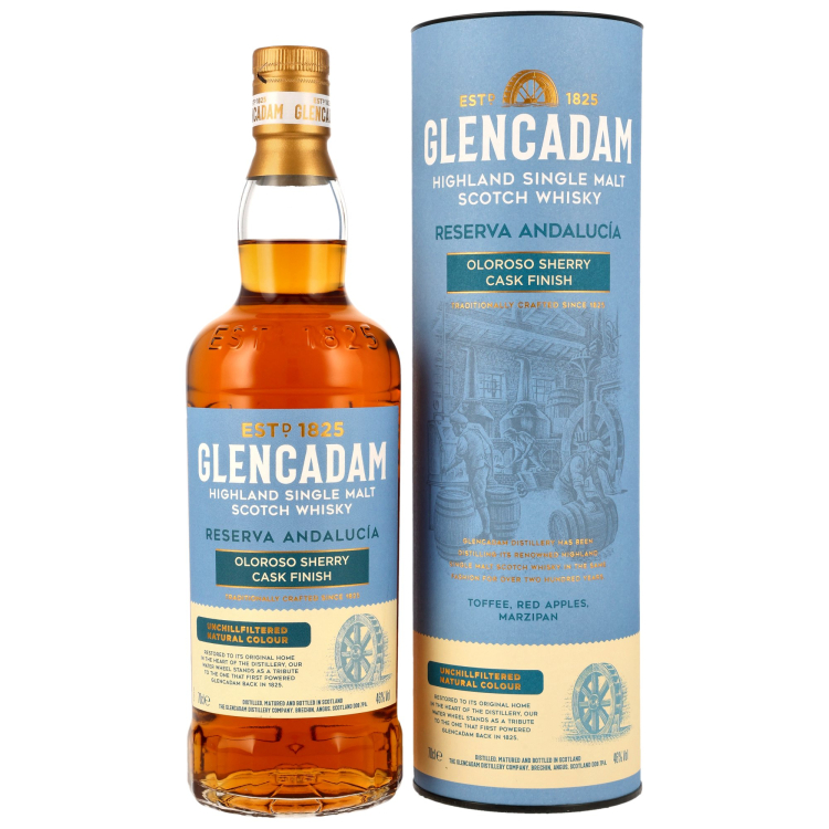 Glencadam Reserva Andalucia - Oloroso Sherry - Neue Ausstattung 2026